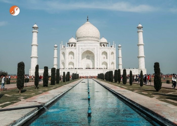 Đền Taj Mahal ở Ấn Độ 