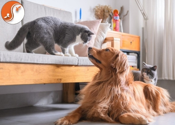 Khử mùi và lông vật nuôi chó mèo tránh được bệnh truyền nhiễm.