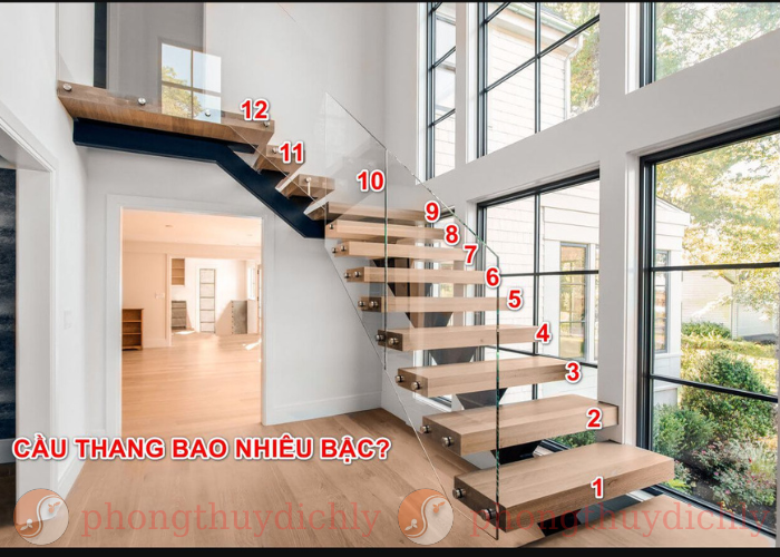 Cầu thang không những cần sự an toàn mà còn mang đậm yếu tố phong thuỷ